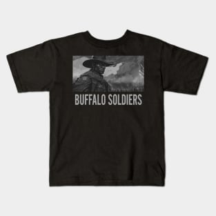 BUFFALO SOLDIERS - Solider Kids T-Shirt